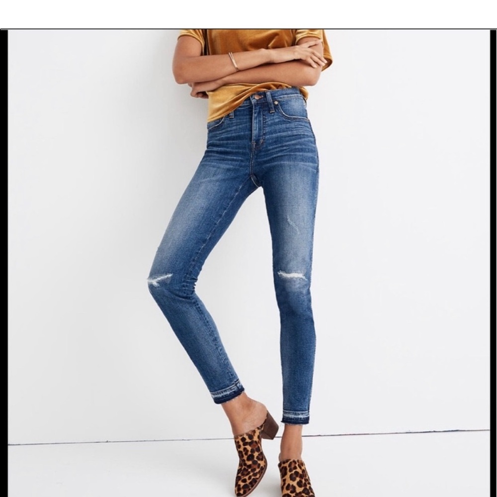 Madewell Dark Blue Skinny Jeans size 23